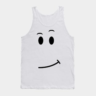 Smiley Face Character Tank Top